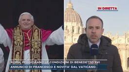 Roma, peggiorano le condizioni di Benedetto XVI thumbnail