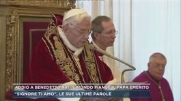 Addio a Benedetto XVI. Il mondo piange il Papa emerito thumbnail
