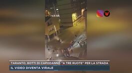 Taranto, botti di Capodanno "a tre ruote" per la strada thumbnail