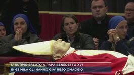L'ultimo saluto a Papa Benedetto XVI thumbnail