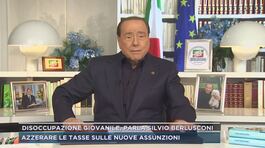 Silvio Berlusconi sulla disoccupazione giovanile: "Tagliare le tasse sul lavoro" thumbnail