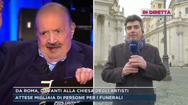 Da Roma, oggi pomeriggio i funerali di Maurizio Costanzo thumbnail