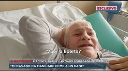 Piacenza, parla l'anziano segregato in un box thumbnail