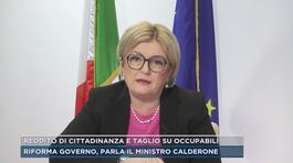 Parla il Ministro del lavoro Marina Calderone thumbnail