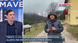Trento, il calo delle temperature in montagna thumbnail