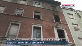 Milano, il giorno dopo l'esplosione e le fiamme thumbnail