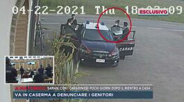 Saman, con i carabinieri pochi giorni dopo il rientro a casa thumbnail