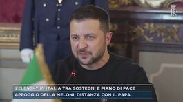 Zelensky in Italia tra sostegni e piano di pace thumbnail