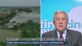 Alluvione e aiuti governo, parla Antonio Tajani thumbnail