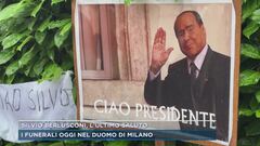 Silvio Berlusconi, l'ultimo saluto