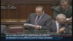 Silvio Berlusconi e il ponte sullo stretto