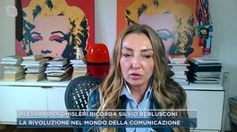 Alessandra Ghisleri ricorda Silvio Berlusconi thumbnail