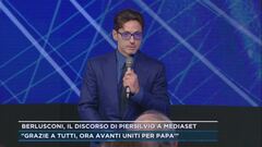 Berlusconi, il discorso di Piersilvio a Mediaset