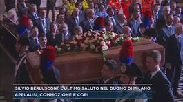Silvio Berlusconi, l'ultimo saluto nel Duomo di Milano thumbnail