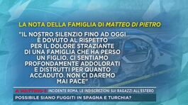 Incidente Roma, la nota della famiglia Di Pietro thumbnail