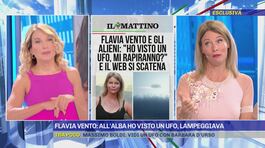 Flavia Vento: all'alba ho visto un ufo, lampeggiava thumbnail
