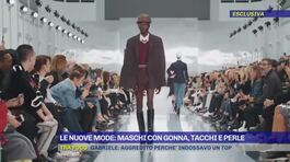 Le nuove mode: maschi con gonna, tacchi e perle thumbnail