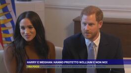 Harry e Meghan: "Hanno protetto William e non noi" thumbnail