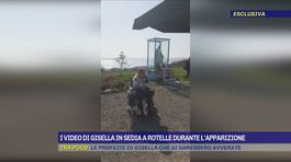 I video di Gisella in sedia a rotelle durante l'apparizione thumbnail