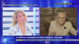E' morta la mamma di Paolo Brosio, 102 anni thumbnail