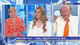 Massimo Boldi, 77 anni, presenta Elisa, 20 anni thumbnail