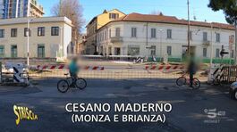 Cesano Maderno, passaggio a livello con pericolo thumbnail