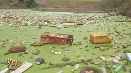 Il lago di spazzatura infetta un paese in provincia di Caserta thumbnail
