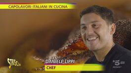 Lo "Spaghetto di mais torbato, ricci di mare e porro bruciato" di Daniele Lippi thumbnail