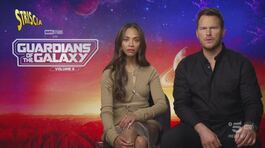 Trombetta a Hollywood con Zoe Saldana e Chris Pratt thumbnail