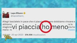 Il tweet di Lapo Elkann al Var: le H vanno in fuori gioco thumbnail