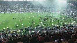 Ultras Udinese coi bastoni contro i napoletani, otto feriti in campo thumbnail