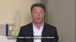 Renzi vuole il ritorno di Draghi thumbnail
