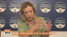 Giorgia Meloni: "Immigrazione, ecco la mia ricetta" thumbnail