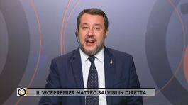 Il vicepremier Matteo Salvini in diretta thumbnail