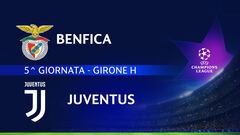 Benfica-Juventus: partita integrale