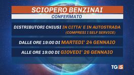 Benzinai confermano "stop 25 e 26 gennaio" thumbnail
