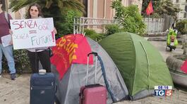 Alloggi pochi e cari, studenti in protesta thumbnail