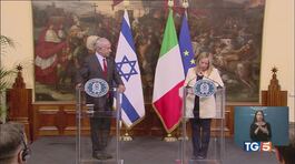 Meloni: "Fare di tutto per processo di pace" thumbnail