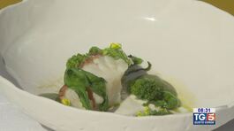 Gusto Verde: baccalà con provola affumicata e broccoli saltati thumbnail