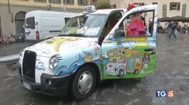 Danneggiato il taxi per i bambini malati thumbnail