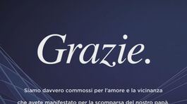 Il ringraziamento della famiglia Berlusconi thumbnail