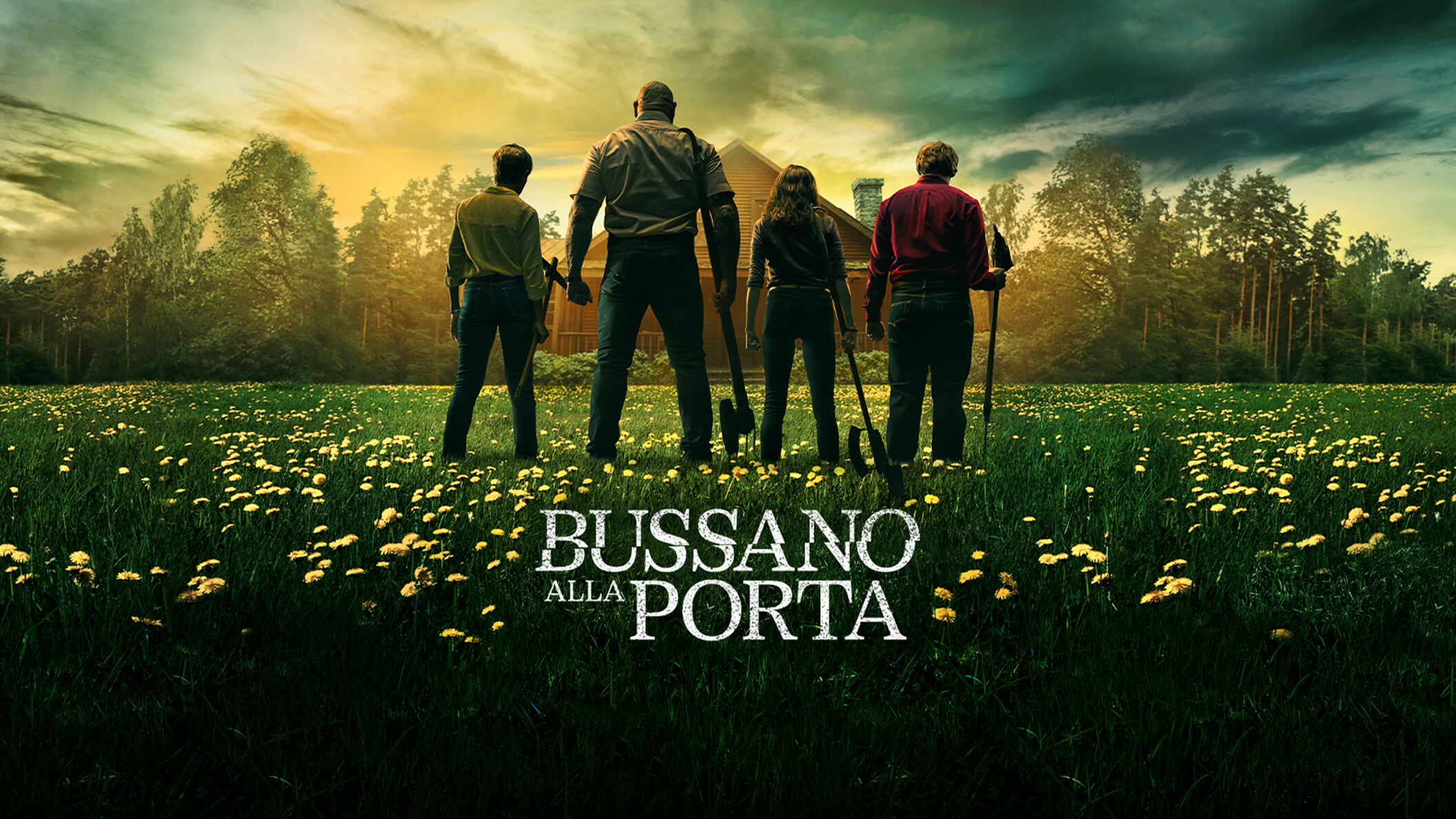 Bussano alla porta