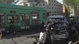Schianto in auto, paura per Immobile thumbnail