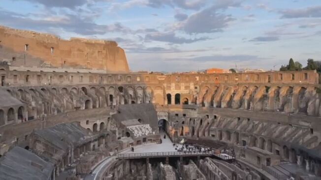 Colosseo Il Vandalo E L Iban Studio Aperto Video Mediaset Infinity