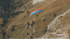 Un volo speciale sopra le Dolomiti