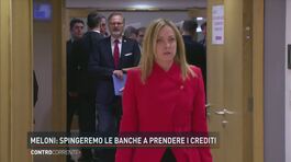 Giorgia Meloni: "Spingeremo le banche a prendere i crediti" thumbnail