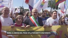 Roma: il corteo del Pride sfila per diritti e maternità thumbnail