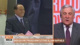 Tajani: "Berlusconi sta migliorando, ha grande voglia di tornare" thumbnail