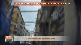 "Le bandiere del Napoli con la carta del reddito" thumbnail