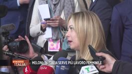 Meloni: "In Italia serve più lavoro femminile" thumbnail